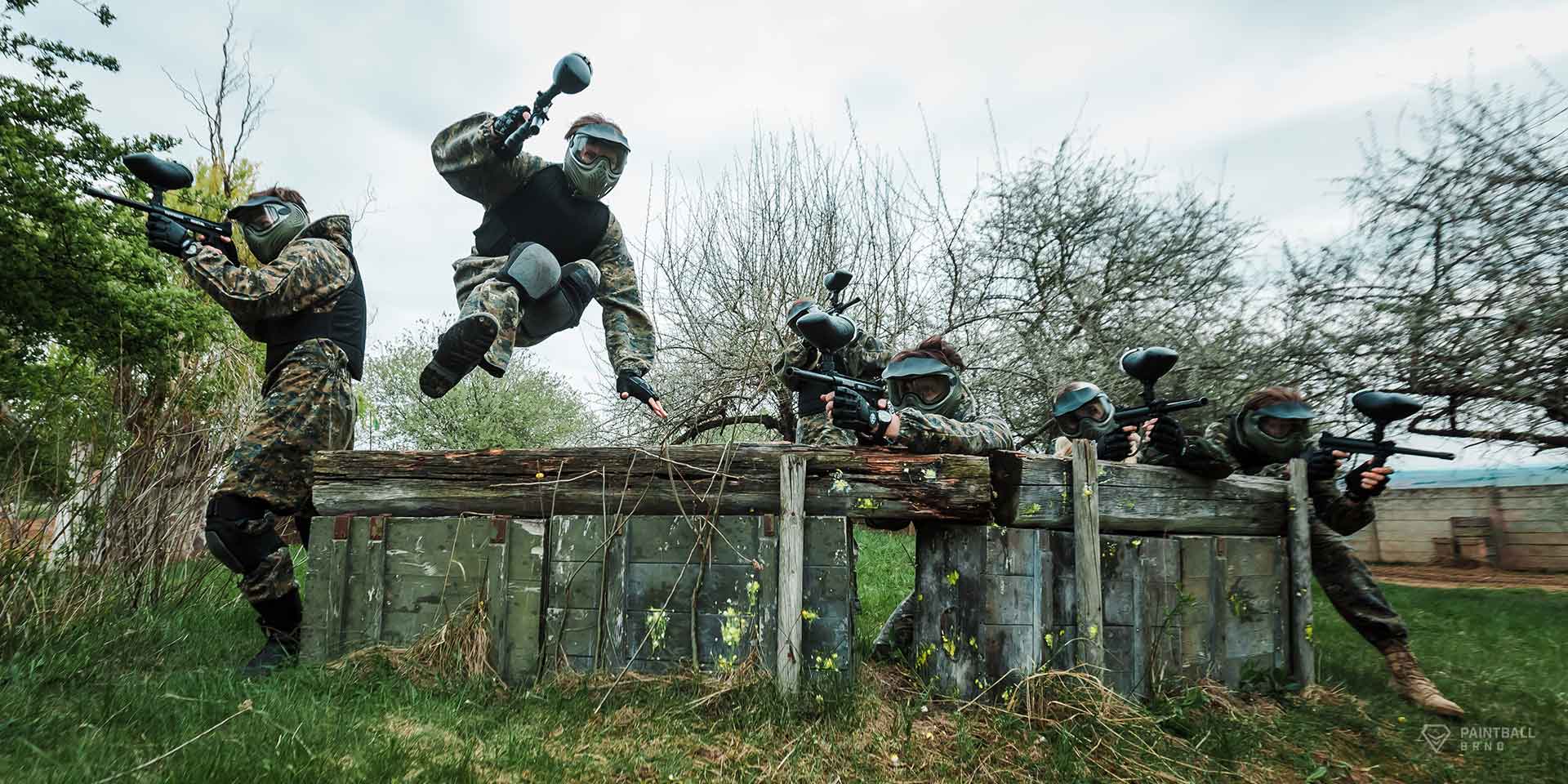 Outdoor 1 Paintball Brno