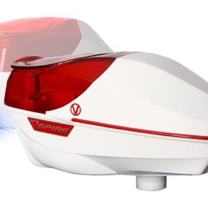 APB 2020 SPIREWHTRED Virtue Spire Paintball Loader White Red